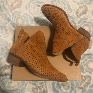 Lucky Brand Perforated Booties